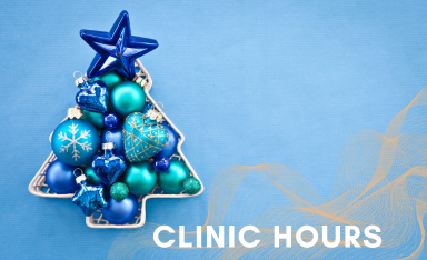 Read more about the article Our Clinic Hours over the Christmas & New Year Period